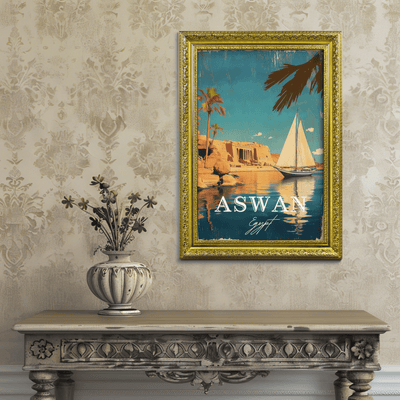 Aswan, Egypt - Timeless Elegance - Travel Destinations Poster