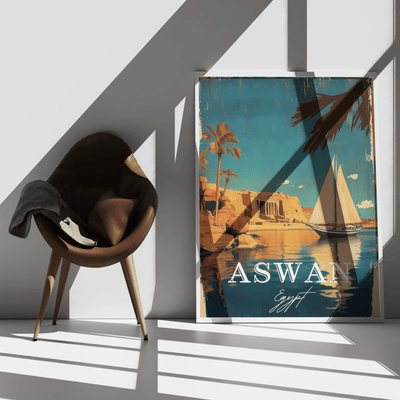 Aswan, Egypt - Timeless Elegance - Travel Destinations Poster