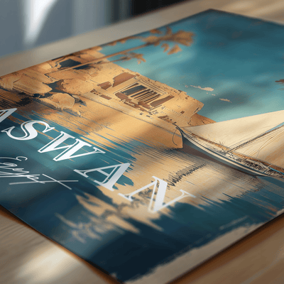 Aswan, Egypt - Timeless Elegance - Travel Destinations Poster