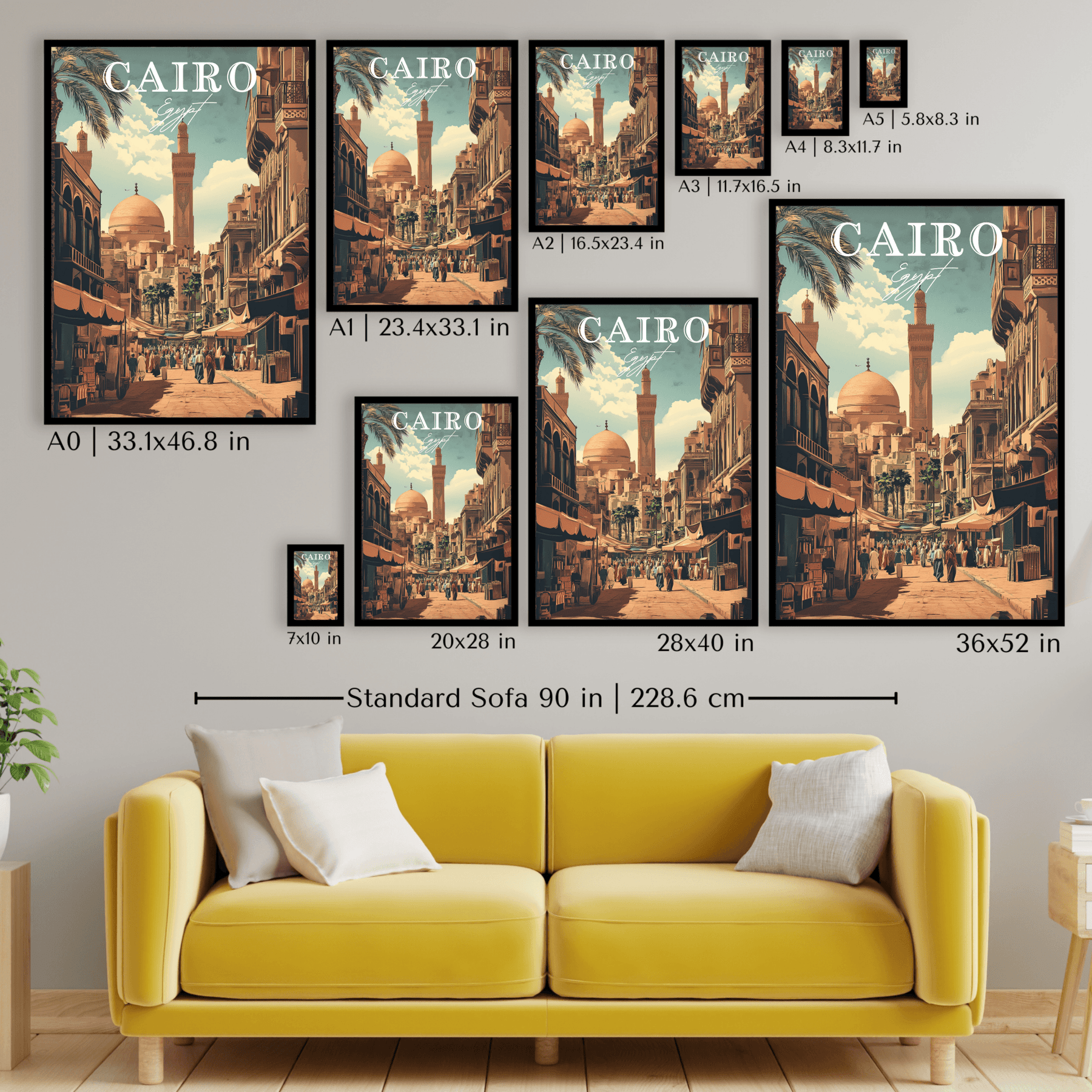 Cairo, Egypt - Streets of History – Wanderlust Posters