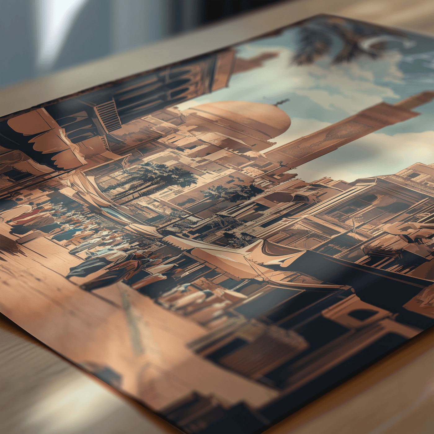 Cairo, Egypt - Streets of History - Travel Destinations Poster