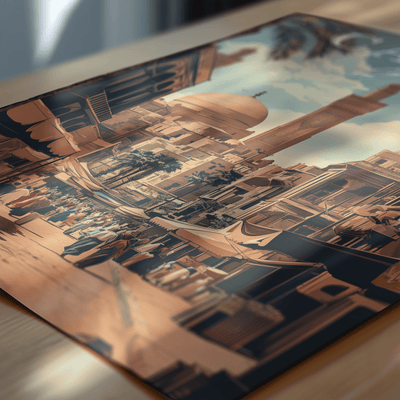 Cairo, Egypt - Streets of History - Travel Destinations Poster