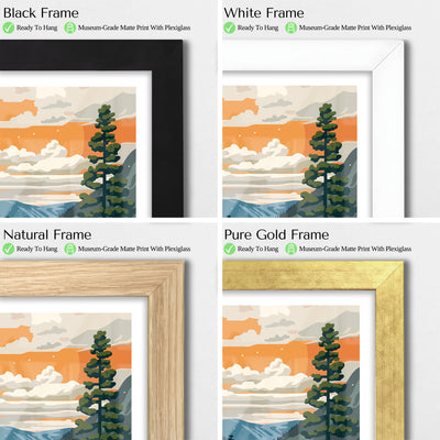 Hot Springs National Park Poster – Vintage Arkansas Forest Art Print - Wanderlust Posters