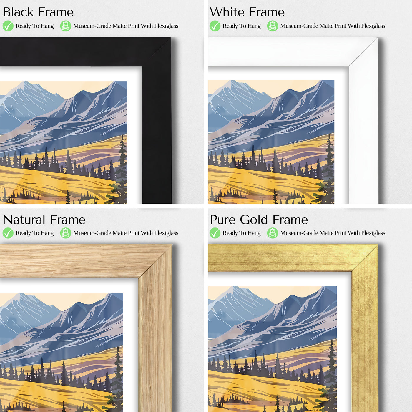 Kobuk Valley National Park Poster – Remote Alaska Tundra Vintage Art - Wanderlust Posters