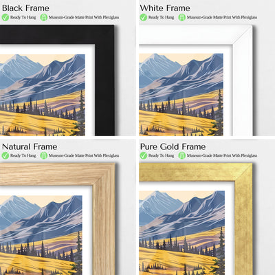 Kobuk Valley National Park Poster – Remote Alaska Tundra Vintage Art - Wanderlust Posters