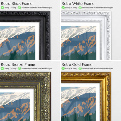Katmai National Park Poster – Bear Watching Vintage Alaska Wall Art - Wanderlust Posters