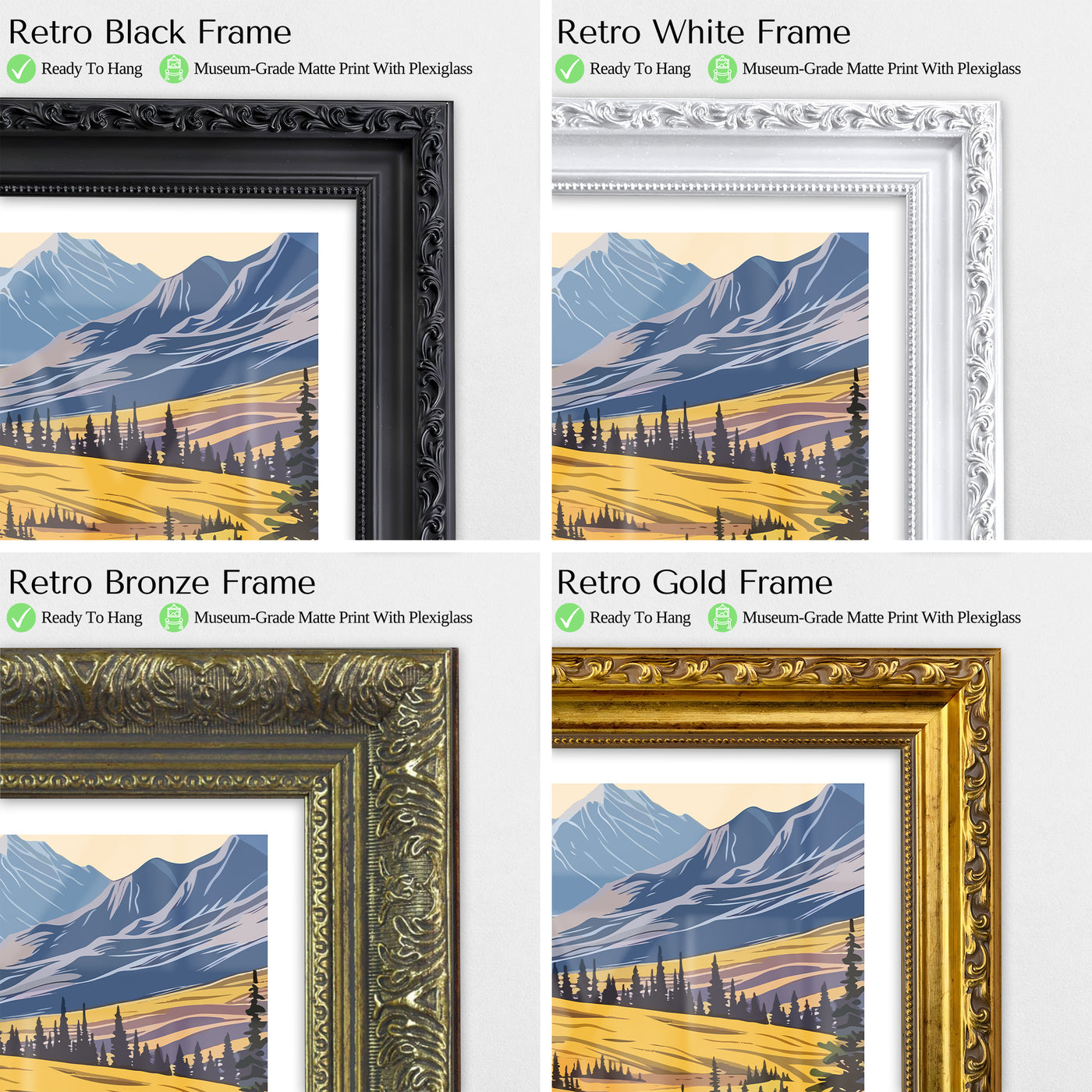 Kobuk Valley National Park Poster – Remote Alaska Tundra Vintage Art - Wanderlust Posters