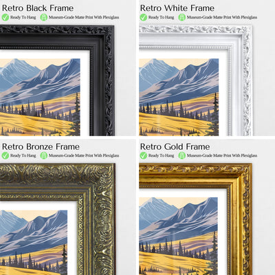 Kobuk Valley National Park Poster – Remote Alaska Tundra Vintage Art - Wanderlust Posters