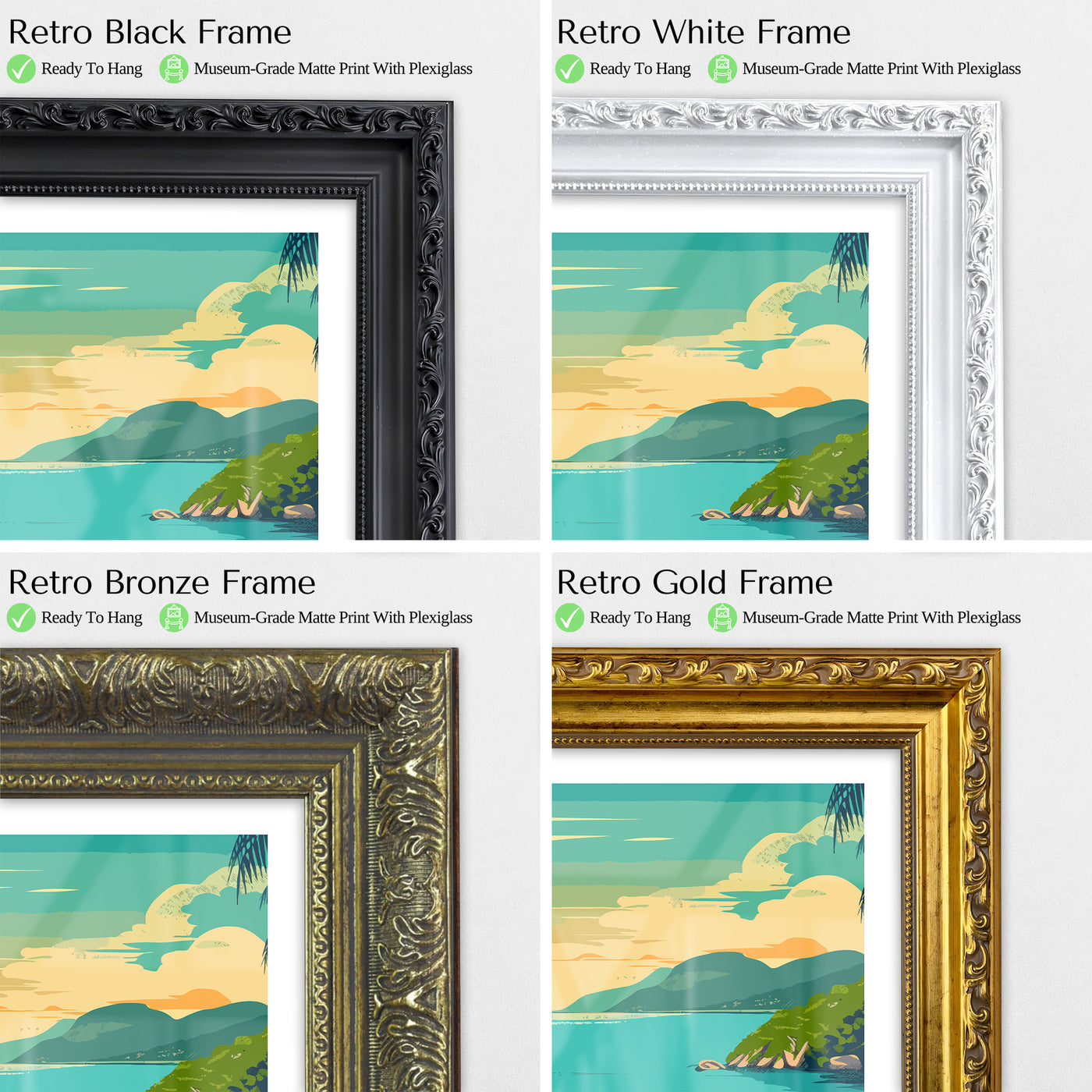 Virgin Islands National Park Poster – Tropical Beach Vintage Print - Wanderlust Posters