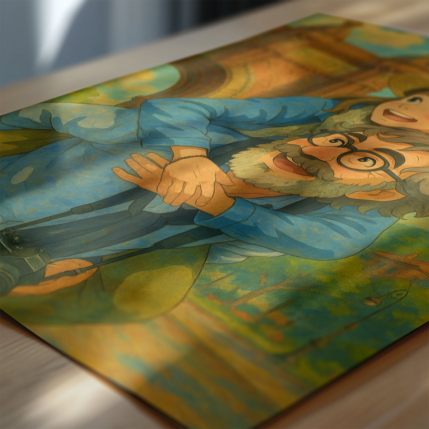 Individuelles Cartoon-Portrait-Poster – Wählen Sie Ihren Stil (Simpsons, Rick & Morty, Family Guy, Pixar)