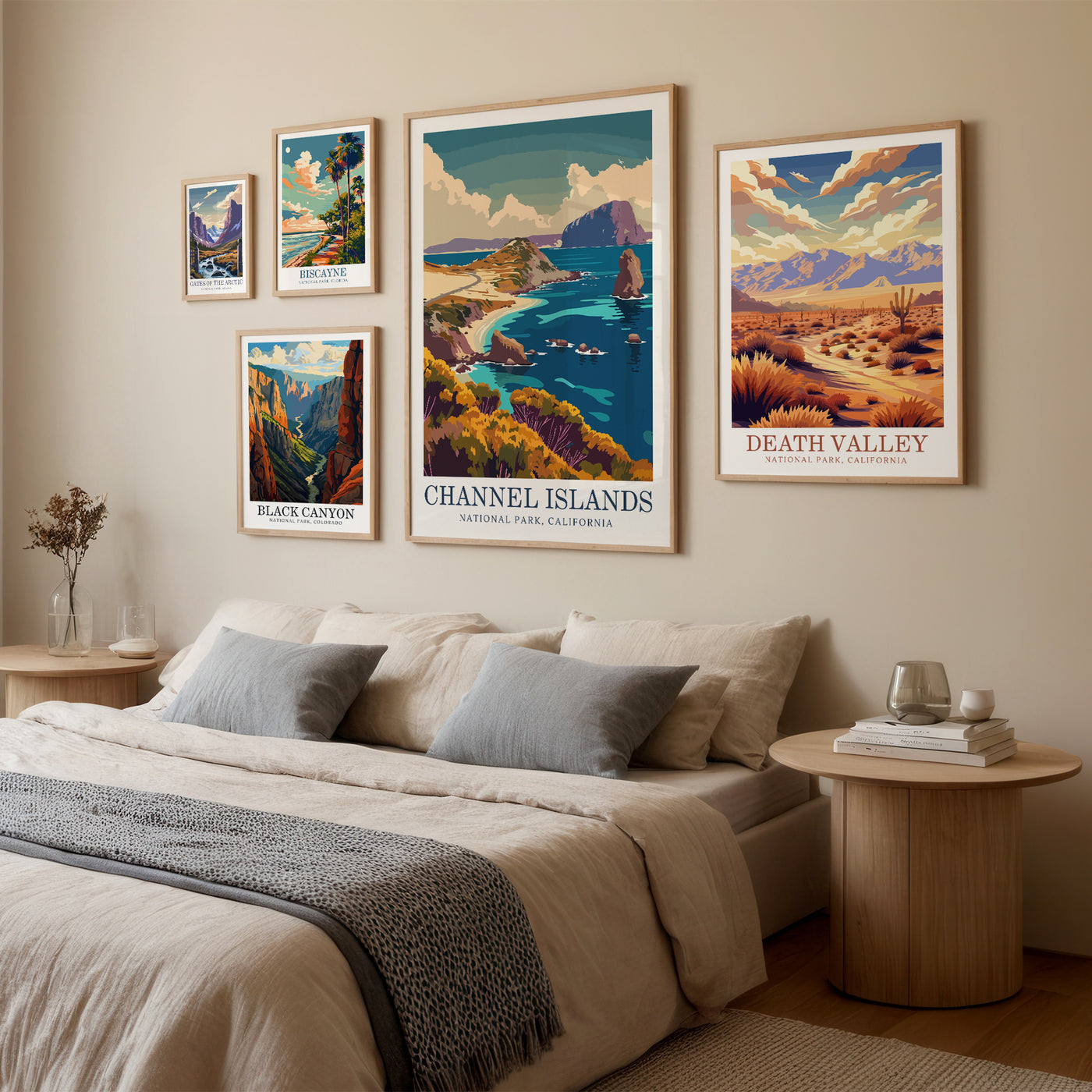 Channel Islands National Park Poster - Vintage Coastal Wall Art - Wanderlust Posters