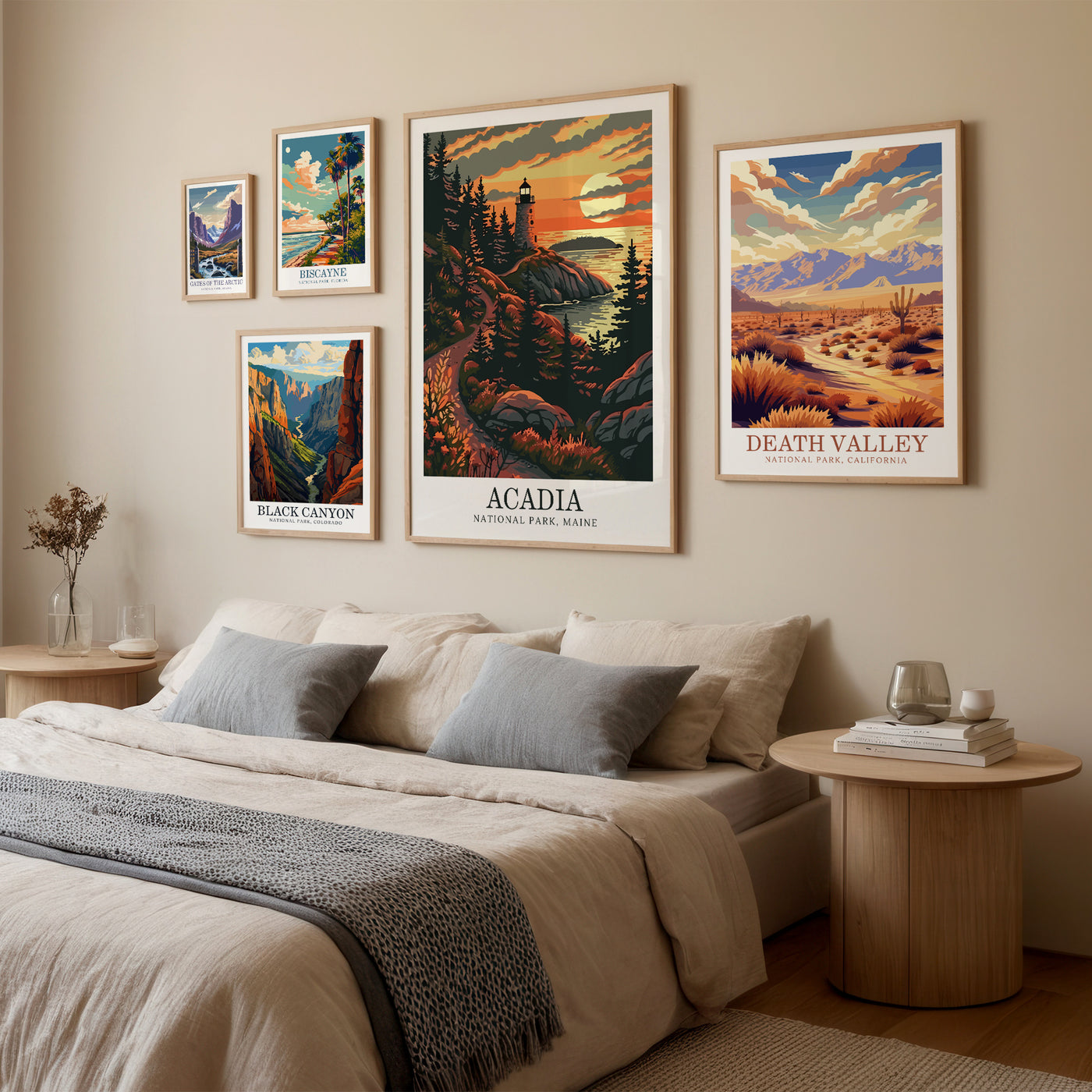 Acadia National Park Poster – Maine Travel Wall Art - Wanderlust Posters
