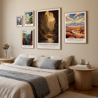 Carlsbad Caverns National Park Poster – Vintage Wall Art Print - Wanderlust Posters