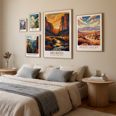 Big Bend National Park Poster - Sunset Desert Wall Art - Wanderlust Posters