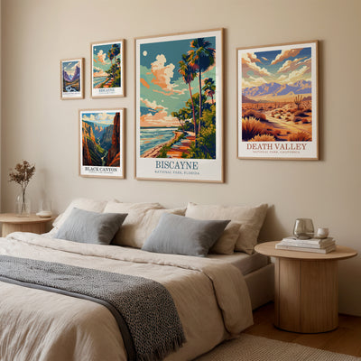 Biscayne National Park Poster - Coastal Vintage Art Print - Wanderlust Posters