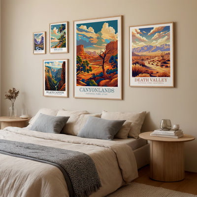 Canyonlands National Park Poster - Retro Scenic Wall Art - Wanderlust Posters