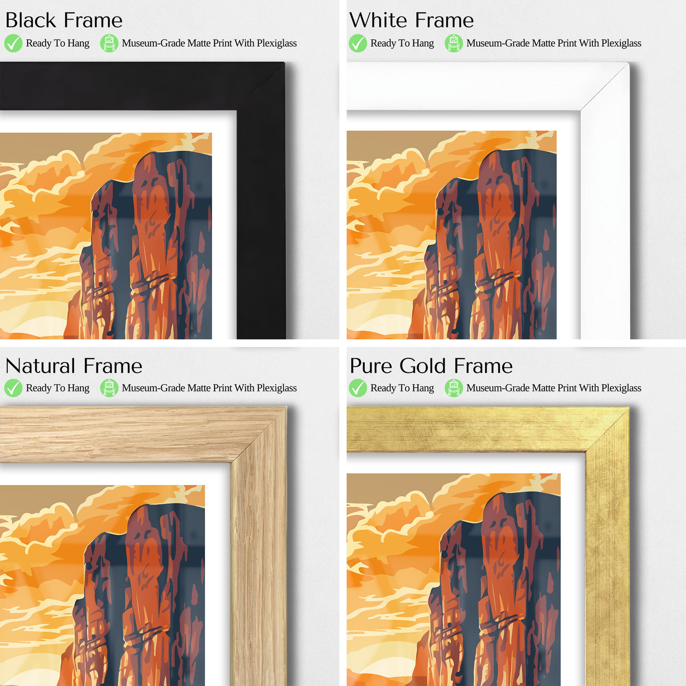 Big Bend National Park Poster - Sunset Desert Wall Art - Wanderlust Posters