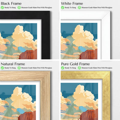 Canyonlands National Park Poster - Retro Scenic Wall Art - Wanderlust Posters