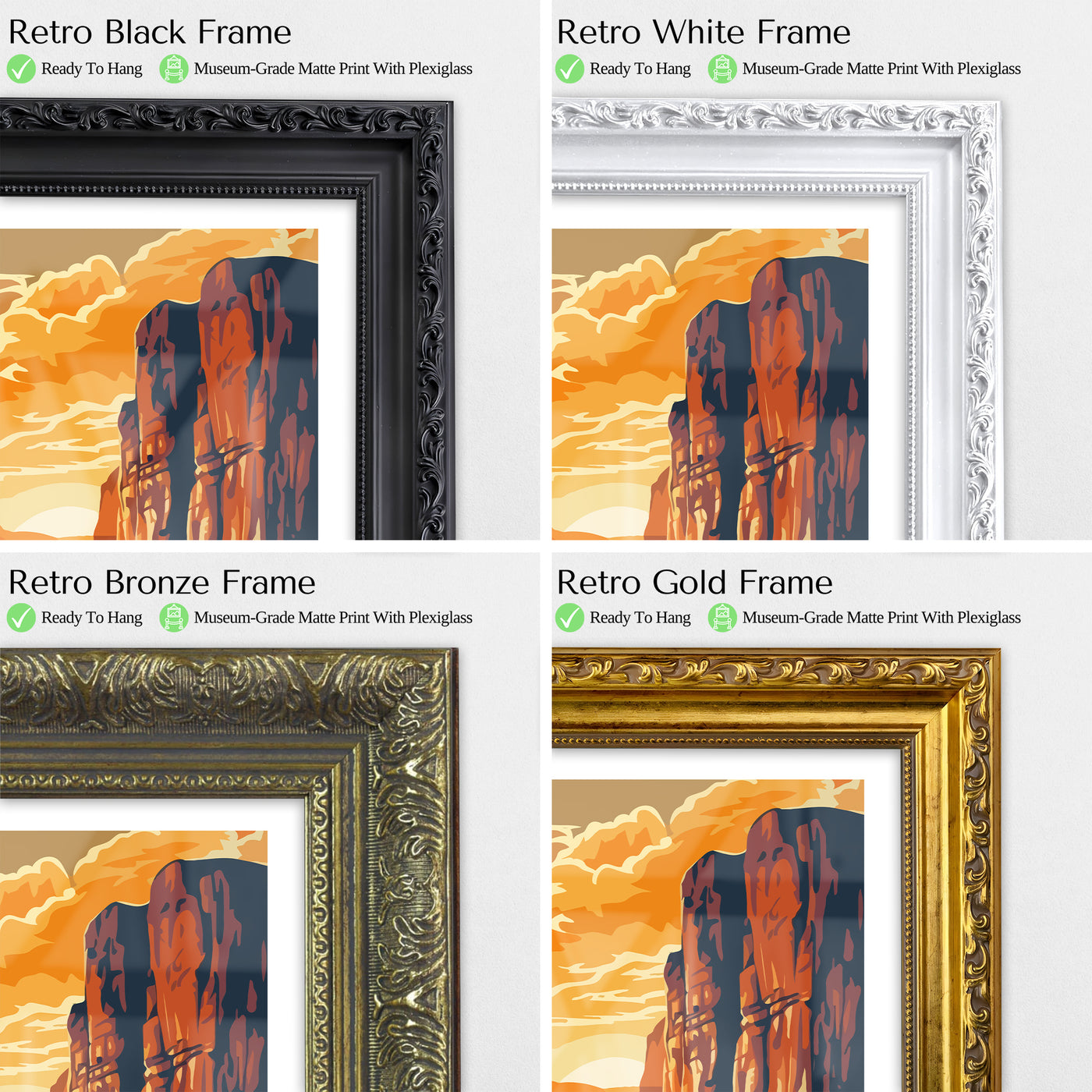 Big Bend National Park Poster - Sunset Desert Wall Art - Wanderlust Posters