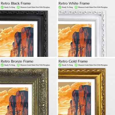Big Bend National Park Poster - Sunset Desert Wall Art - Wanderlust Posters